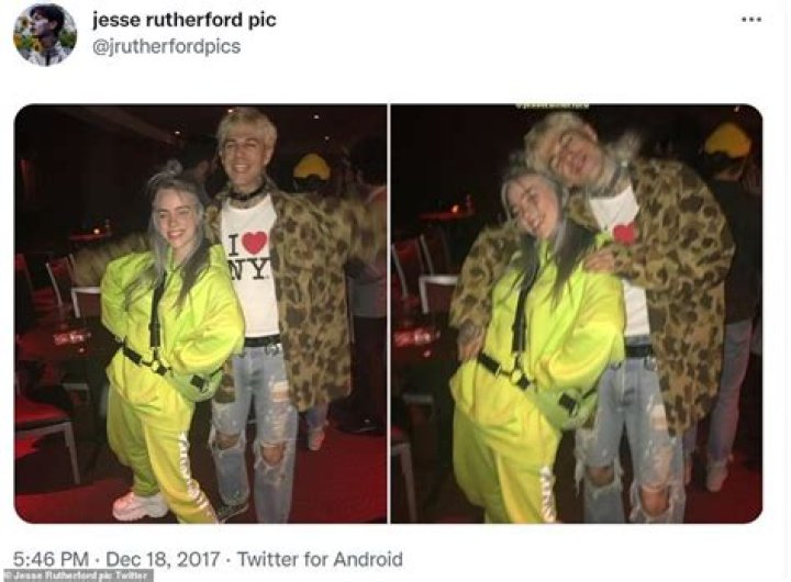 Billie Eilish Jesse Rutherford Costume Halloween Cringe