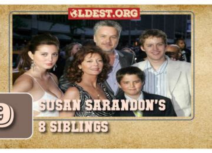 Susan Sarandon Siblings: Meet Her 8 Siblings