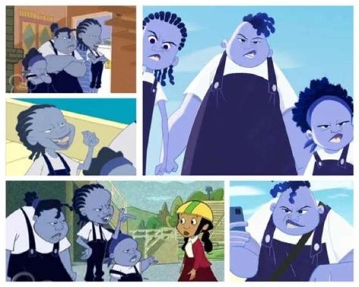 The Gross Sisters on The Proud Family Are Blue And Here's Why ·