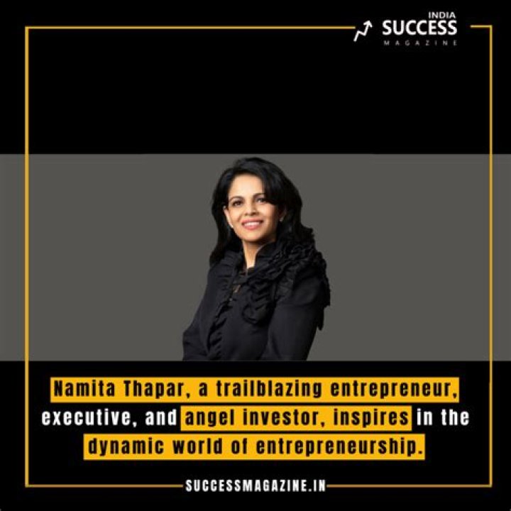The Supporting Force Behind Namita Thapar's Success